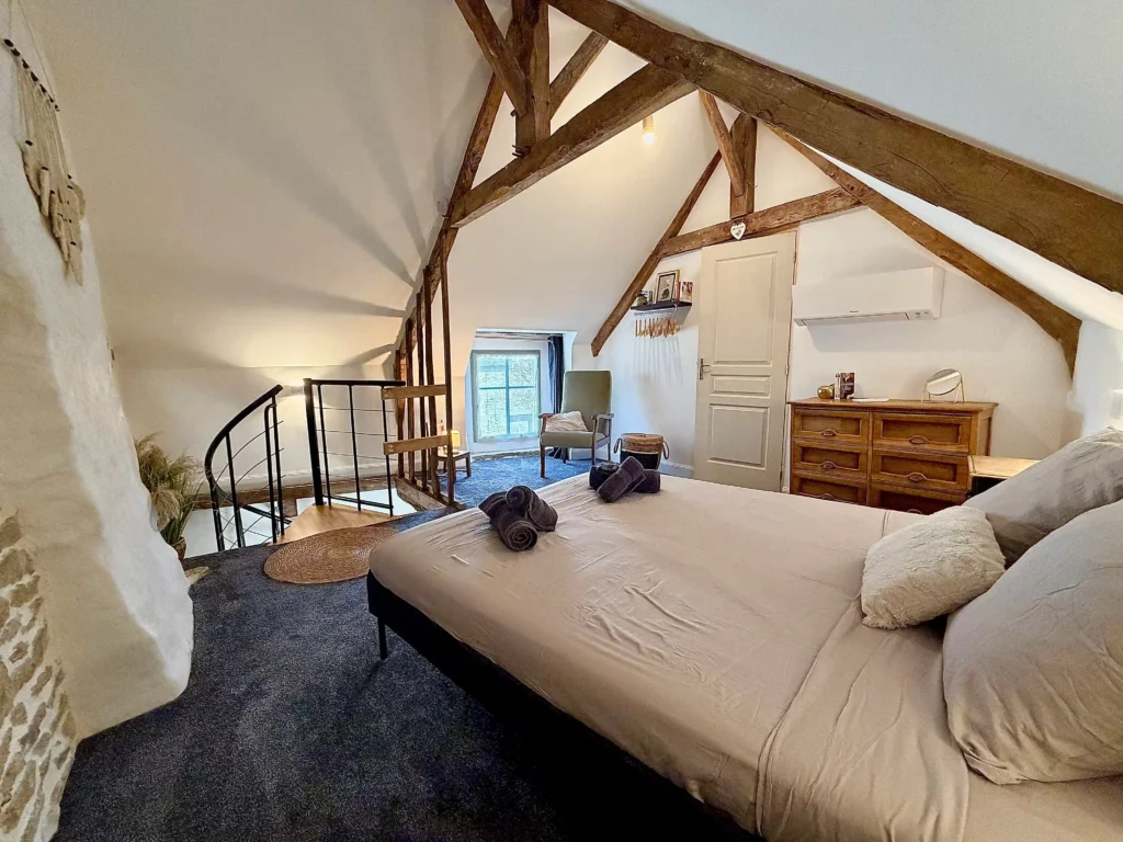 L'écrin d'antan, airbnb à Trégranteur dans le morbihan proche de josselin